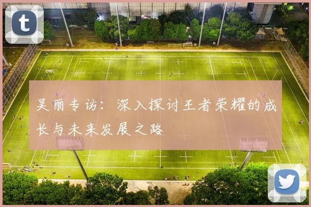 吴丽专访：深入探讨王者荣耀的成长与未来发展之路